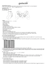 Gioteck GC2PS3-11 Operational Manual предпросмотр