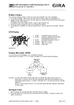 Preview for 2 page of Gira 0096 Instructions For Installation