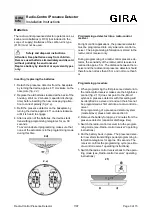 Preview for 3 page of Gira 0318 02 Installation Instructions Manual