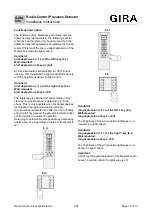 Preview for 12 page of Gira 0318 02 Installation Instructions Manual