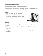 Preview for 12 page of Gira 0334 Series Operating Instructions Manual