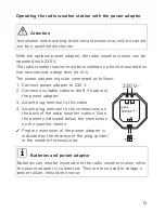 Предварительный просмотр 13 страницы Gira 0334 Series Operating Instructions Manual