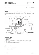 Preview for 1 page of Gira 0384 00 Operating Instructions