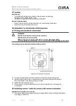 Предварительный просмотр 2 страницы Gira 0399 00 Operating Instructions Manual