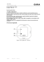 Предварительный просмотр 1 страницы Gira 0570 00 Operating Instructions