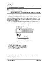 Предварительный просмотр 6 страницы Gira 0581 00 Product Documentation