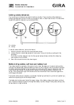 Предварительный просмотр 3 страницы Gira 0869 00/04 Instructions For Installation