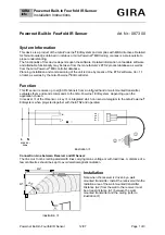 Gira 0873 00 Installation Instructions предпросмотр