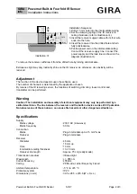 Preview for 2 page of Gira 0873 00 Installation Instructions