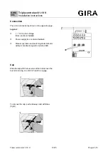 Предварительный просмотр 2 страницы Gira 1019 00 Installation Instructions