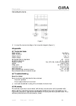 Предварительный просмотр 2 страницы Gira 1024 00 Operating Instructions