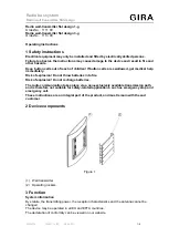 Предварительный просмотр 1 страницы Gira 1111 00 Operating Instructions Manual