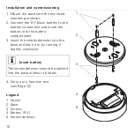 Предварительный просмотр 10 страницы Gira 1144 02 Installation And Operating Instructions Manual