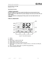 Gira 1175112 Operating Instructions Manual предпросмотр