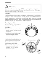 Предварительный просмотр 4 страницы Gira 1220 00 Operating Instructions Manual