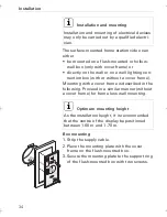 Предварительный просмотр 34 страницы Gira 1239 Series Installation And Operating Instructions Manual