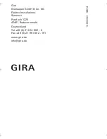 Предварительный просмотр 52 страницы Gira 1239 Series Installation And Operating Instructions Manual