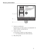 Preview for 3 page of Gira 1259 00 Installation And Operating Instructions Manual