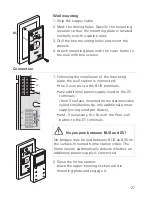 Предварительный просмотр 27 страницы Gira 1279 series Installation And Operating Instructions Manual