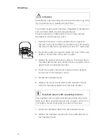 Предварительный просмотр 4 страницы Gira 1281 Series Mounting And Operating Instructions