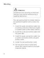 Предварительный просмотр 4 страницы Gira 1283 00 Mounting Instructions