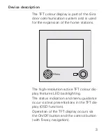 Предварительный просмотр 3 страницы Gira 1286 Series Operating Instructions Manual