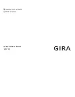 Gira 1287 00 Operating Instructions Manual предпросмотр