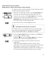 Предварительный просмотр 21 страницы Gira 1287 00 Operating Instructions Manual