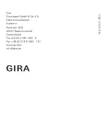 Предварительный просмотр 40 страницы Gira 1287 00 Operating Instructions Manual