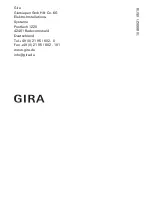 Предварительный просмотр 44 страницы Gira 1288 00 Operating Instructions Manual