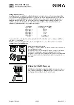 Preview for 6 page of Gira 180 plus Installation Instructions Manual