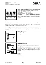 Предварительный просмотр 8 страницы Gira 180 plus Installation Instructions Manual