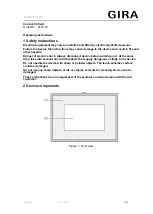 Preview for 1 page of Gira 2078 00 Operating Instructions Manual