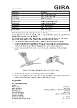 Preview for 8 page of Gira 2078 00 Operating Instructions Manual