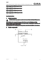 Предварительный просмотр 1 страницы Gira 2120 00 Operating Instructions Manual