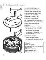 Предварительный просмотр 10 страницы Gira 2330 02 Installation And User Manual