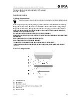 Предварительный просмотр 1 страницы Gira 2399 02 Operating Instructions Manual