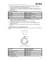 Предварительный просмотр 11 страницы Gira 2399 02 Operating Instructions Manual