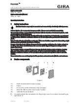 Gira 2688 Series Operating Instructions Manual предпросмотр