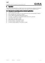 Preview for 6 page of Gira 5011 00 Operating Instructions Manual