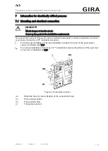 Preview for 7 page of Gira 5011 00 Operating Instructions Manual