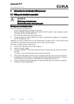 Предварительный просмотр 8 страницы Gira 5104 005 Operating Instructions Manual