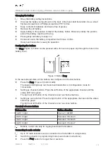 Предварительный просмотр 4 страницы Gira 5352 10 Operating Instructions Manual