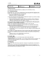 Preview for 6 page of Gira 5461 02 Operating Instructions Manual