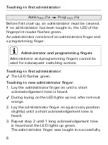 Preview for 6 page of Gira 5551 Series Operating Instructions Manual