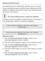 Preview for 11 page of Gira 5551 Series Operating Instructions Manual