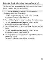 Preview for 15 page of Gira 5551 Series Operating Instructions Manual