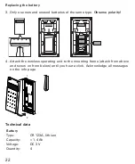 Предварительный просмотр 22 страницы Gira Alarm Connect Operating Instructions Manual