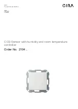 Предварительный просмотр 1 страницы Gira CO2-Sensor Manual