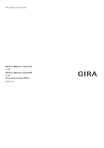 Preview for 15 page of Gira Cube 120 Operating Instructions Manual